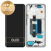 Дисплей за Xiaomi Redmi Note 14 Pro+ 5G , Frost Blue, Тъчскрийн с рамка, 5600170O16U00 Genuine Service Pack