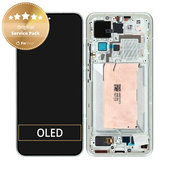 Дисплей за Xiaomi 15 5G, Green, Тъчскрийн с рамка, 560063000O300 Genuine Service Pack
