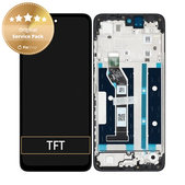 Дисплей за Motorola Moto G05, Тъчскрийн с рамка, 5D68C29300 Genuine Service Pack