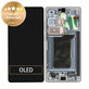 Дисплей за Samsung S25 Ultra, Titanium Silver, Тъчскрийн с рамка, GH82-36387A Genuine Service Pack