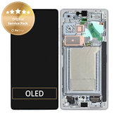 Дисплей за Samsung S25 Ultra, Titanium Silverblue, Тъчскрийн с рамка, GH82-36387C Genuine Service Pack