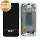 Дисплей за Samsung A56 A566E, Awesome Lightgray, Тъчскрийн с рамка, GH82-36829B Genuine Service Pack