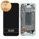 Дисплей за Samsung A56 A566E, Awesome Lightgray, Тъчскрийн с рамка, GH82-36829B Genuine Service Pack