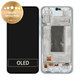 Дисплей за Samsung A36 A366E, Awesome Grey, Тъчскрийн с рамка, GH82-36841B Genuine Service Pack