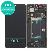 Дисплей OLED за OnePlus 13R 5G CPH2645, Black, Тъчскрийн с рамка