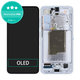 Дисплей OLED за Samsung S25, Icyblue, Тъчскрийн с рамка