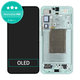 Дисплей OLED за Samsung S25 Plus, Mint, Тъчскрийн с рамка
