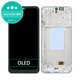 Дисплей OLED за Samsung A26 A266E, White, Тъчскрийн с рамка