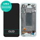 Дисплей OLED за Samsung A56 A566E, Awesome Lightgray, Тъчскрийн с рамка