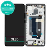 Дисплей OLED за Xiaomi Poco X7 Pro, Black, Тъчскрийн с рамка