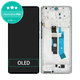 Дисплей OLED за Xiaomi Redmi Note 14 Pro 4G 24116RACCG, Ocean Blue, Тъчскрийн с рамка