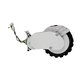 Колело с мотор ляво за Xiaomi Robot Vacuum X20, S10, Dreame X30, X20, X10 Pro, White, Бял
