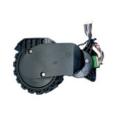 Колело с мотор дясно за Xiaomi Robot Vacuum X20, S10, Dreame X30, X20, X10 Pro, Black, Черен