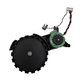 Колело с мотор дясно за Xiaomi Robot Vacuum X10, Dreame Z10 Pro, L10 Plus, D10 Plus, Black, Черен