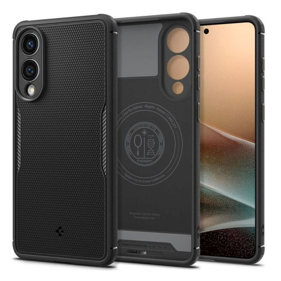 Case Core Armor with MagSafe for Samsung Galaxy S25 Edge, Matte Black, Spigen