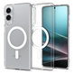 Case Ultra Hybrid with MagSafe for Samsung Galaxy S25 Edge, White, Spigen