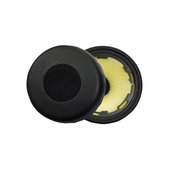 Резервни възглавнички за Jabra Evolve 75, 75+, UC, MS, Мемори пяна и PU кожа, Black, 1 чифт