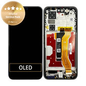 Дисплей за Honor 400 Pro, Lunar Grey, Тъчскрийн с рамка, 0235APLD Genuine Service Pack