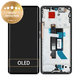 Дисплей за Xiaomi Poco X7 24095PCADG, Black, Тъчскрийн с рамка, 5600010O16P00 Genuine Service Pack