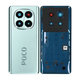 Заден капак за Xiaomi Poco X7 24095PCADG, Green, 5600070O16P00, Genuine Service Pack