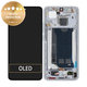 Дисплей за Xiaomi Poco F7 Pro 5G, тъч стъкло с рамка, Blue, 56002100O1100, Genuine Service Pack