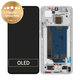 Дисплей за Xiaomi Poco F7 Pro 5G, Silver, Тъчскрийн с рамка, 56002200O1100 Genuine Service Pack
