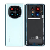 Заден капак за Xiaomi Redmi Note 14 Pro+ 5G, Frost Blue, 5600220O16U00, Genuine Service Pack