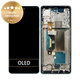 Дисплей за Motorola Edge 60 Fusion, Amazonite, Тъчскрийн с рамка, 5D68C29879 Genuine Service Pack