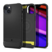 Калъф Rugged Armor с MagSafe за iPhone 14, Матово черен, Spigen