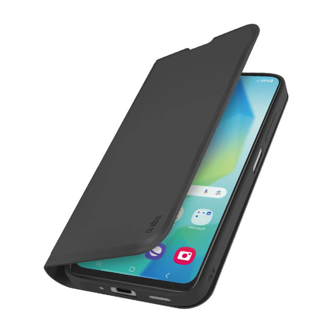 Калъф тип книга Wallet Smooth за Samsung Galaxy A17 5G, Черен, SBS