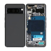 Заден капак комплект за Google Pixel 8 Pro, Obsidian
