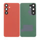 Заден капак комплект за Samsung S25 Plus, Coralred