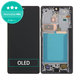 Дисплей OLED за Samsung S25 Ultra, Titanium Black, Тъчскрийн с рамка