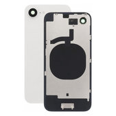Задно стъкло на корпус + стъкло на камера + метална пластина за iPhone 16e, White