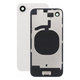 Задно стъкло на корпус + стъкло на камера + метална пластина за iPhone 16e, White