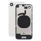 Задно стъкло на корпус + стъкло на камера + метална пластина за iPhone 16e, White
