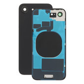 Задно стъкло на корпус + стъкло на камера за iPhone 16e, Black