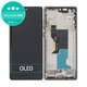 Дисплей OLED за Motorola Edge 50 Fusion, Forest Blue, Тъчскрийн с рамка