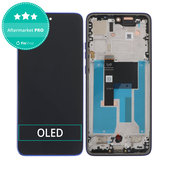 Дисплей OLED за Motorola Edge 50 Neo, Nautical Blue, Тъчскрийн с рамка