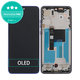 Дисплей OLED за Motorola Edge 50 Neo, Nautical Blue, Тъчскрийн с рамка