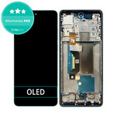 Дисплей OLED за Motorola Edge 60 Fusion, Amazonite, Тъчскрийн с рамка