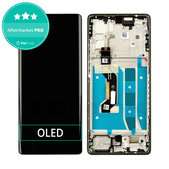 Дисплей OLED за Motorola Moto G85 5G XT2427-3, Cobalt Blue, Тъчскрийн с рамка