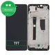 Дисплей за Motorola Moto G84 XT2347, Black, Тъчскрийн с рамка