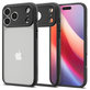 Калъф Ultra Hybrid за iPhone 17 Pro, Матово черен, Spigen