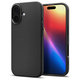 Калъф Liquid Air за iPhone 17, Матово черен, Spigen