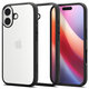 Калъф Ultra Hybrid за iPhone 17, Матово черен, Spigen