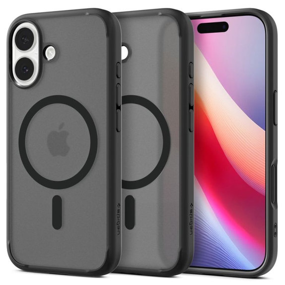 Калъф Ultra Hybrid с MagSafe за iPhone 17, Frost Black, Spigen