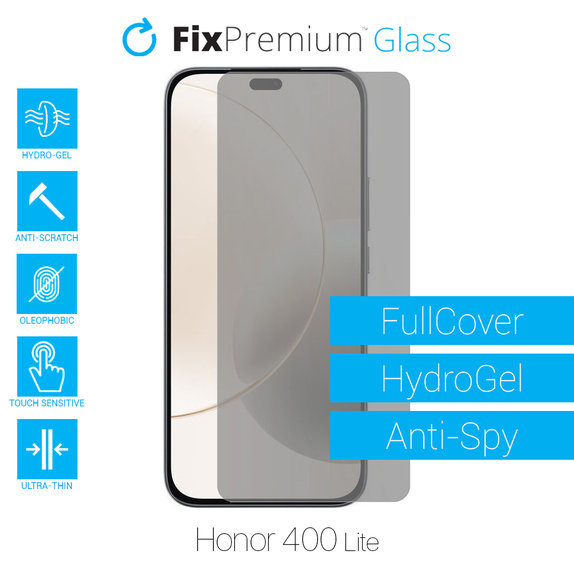 Хидрогел Anti-Spy протектор за екран за Honor 400 Lite, FixPremium