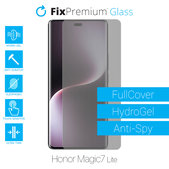 Протектор за екран за Honor Magic7 Lite, Хидрогел Anti-Spy, FixPremium
