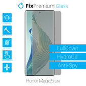 Протектор за екран за Honor Magic5 Lite, Хидрогел Anti-Spy, FixPremium